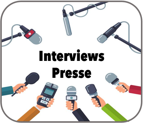 Bouton interviews-presse