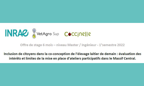 Coccinelle_Appel à candidature - Offre Master 2/Ingénieur